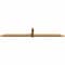 Ekena Millwork Eugene Smooth Timber Gable Bracket, Western Red Cedar, 108"W x 18"H x 3 1/2"D x 3 1/2"F, 4/12 Pitch GBW108X18X0404EUG00SWR - alternate 3